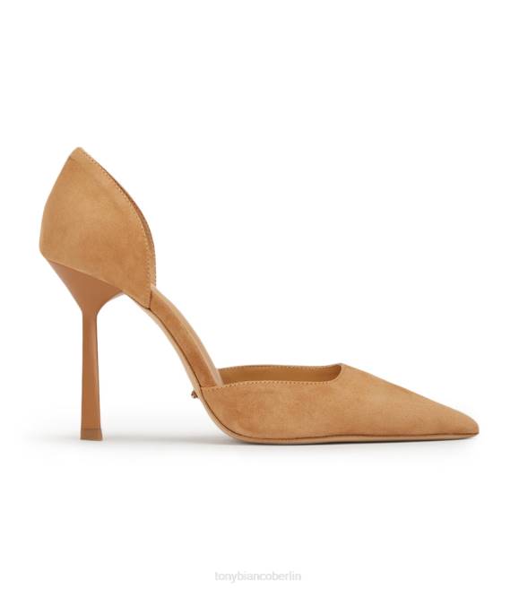 Pumps | de Tony Bianco Frauen Gala-Heels Butterscotch-Wildleder 4624319